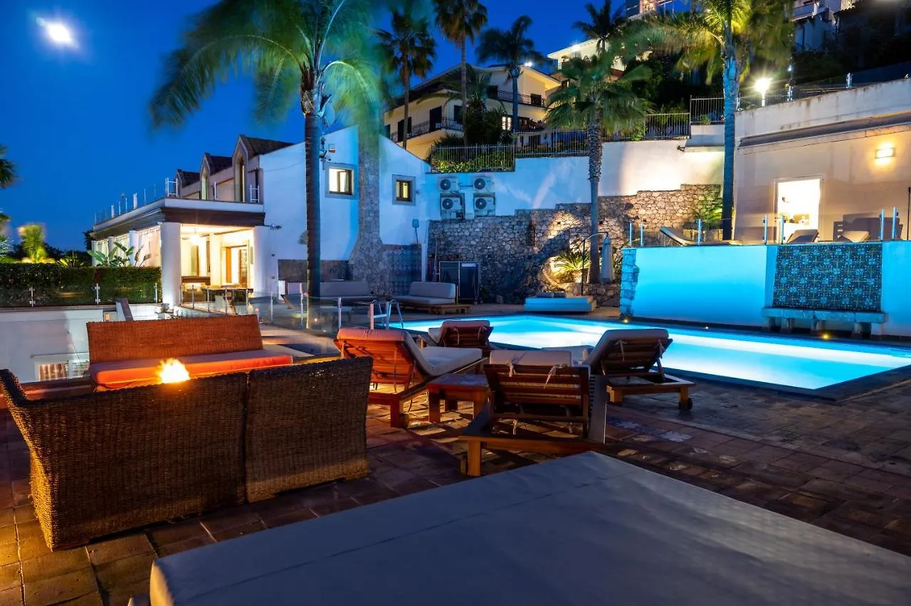 Luxury Taorum Villa With Spectacular Sea Views In Taormina Italy