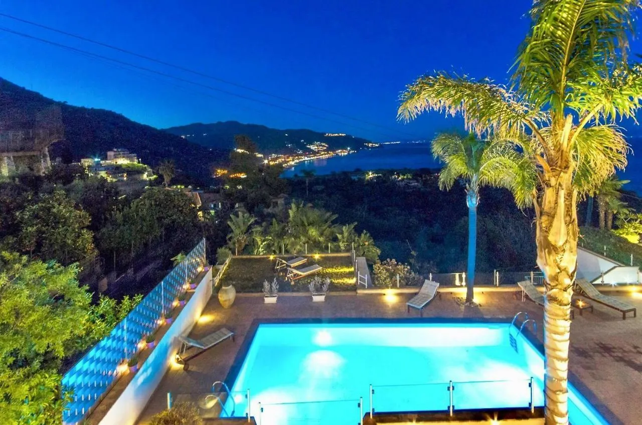 Luxury Taorum Villa With Spectacular Sea Views In Taormina